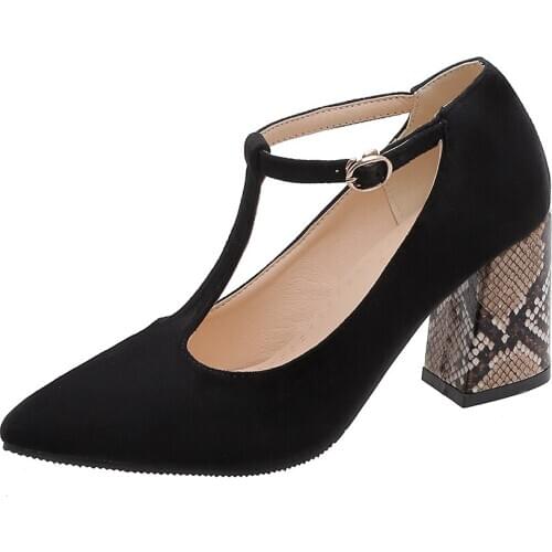 Women Pumps High Heels Ladies Shoes Elegant Pointed Toe Wedding Female Shoes 2020 Spring Fashion Autumn Dress Shoes Plus Size 44