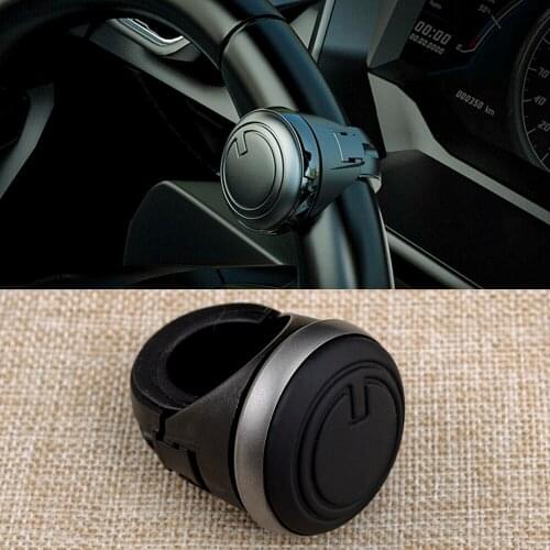 Universal 360 Degree Black Car Truck Steering Wheel Aid Power Handle Assister Spinner Knob Ball
