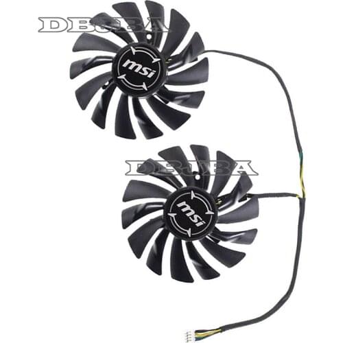 PLD09210S12HH DC12V 0.40A Graphics Card Cooling Fan For MSI GTX 1070Ti ARMOR 8G