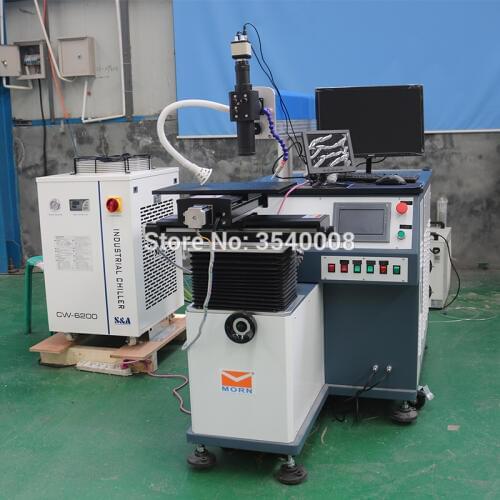 Fiber laser welding machine 200W laser weld for gold silver in jinan