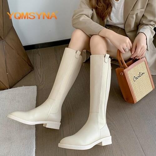 YQMSYNA Women's High Boots