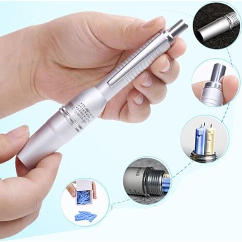 2018 Cupping device pen massage pen stick Twist Off 1 pcs pen + 100pcs needles free shipping