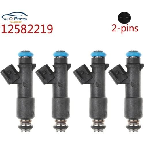 4pcs 12582219 New Fuel Injector Nozzle For Chevrolet Cobalt Pontiac Pursuit G5 2005 2006 2007 2008 2009 2010