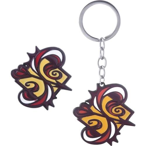 Anime SK8 the Infinity Keychain Langa Reki S Logo Cosplay Badge Key Chain for Women Men Car Keyring Jewelry Accessories