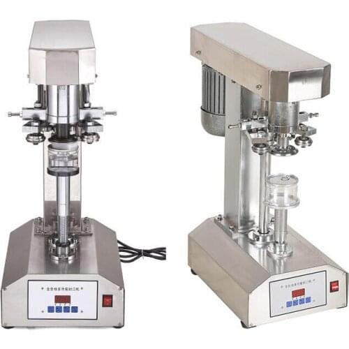 Automatic stainless steel sealing machine pet plastic cans and can sealing machine electric can sealing machine