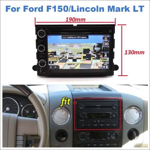 Car Android GPS For Ford F150/Fusion/Explorer/Edge For Lincoln Mark LT 2004~2009 Navigation Radio DVD Player Carplay Multimedia