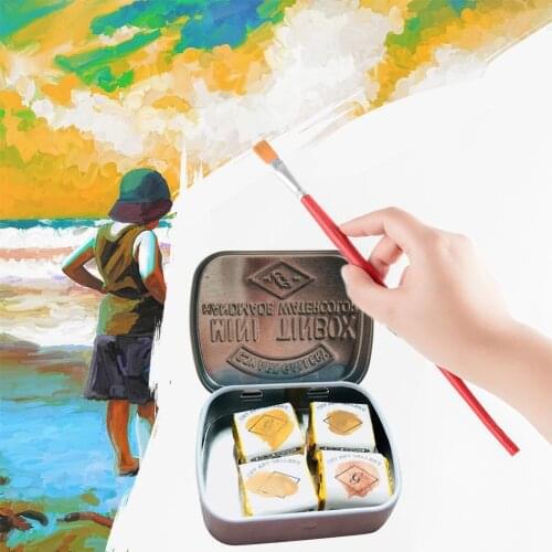 Pure Natural Handmade Mineral Watercolor Pigment Toner For Nail Art Watercolor Painting Art Professional Drawing Dye DIY Toy