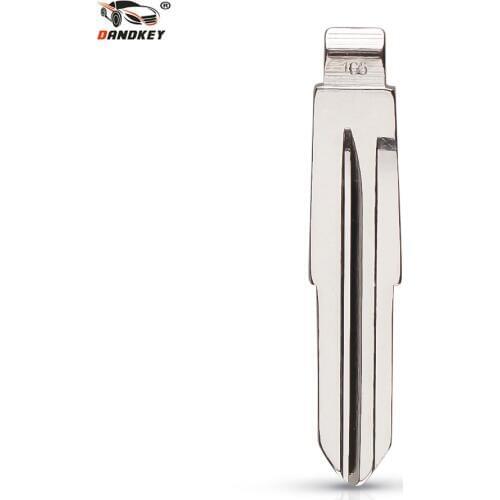 Dandkey 106# Metal Blank Uncut Flip KD Remote Key Blade Type #106 for chevrolet Epica NO. 106 key Blade