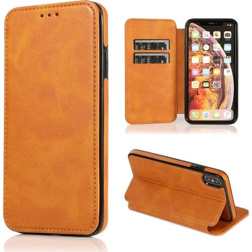 For iPhone 11 Pro Max 11Pro XS Max XR X 7 8 6 6s Plus Case Magnetic Flip Card Slot Stand Holder Cover for iPhone 11 Pro Funda