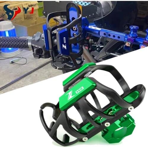 For Kawasaki ZH2 2019 2020 2021 Z H2 Zh2 High Quality New Motorcycle CNC Drink Cup Stand Water Cup Holder Crash Bar Bottle Cage