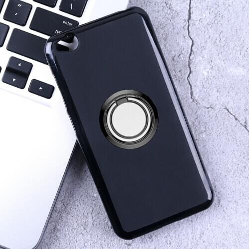 For Xiaomi Redmi Go Note 8T 5 Plus 6 K20 Pro Premium Y3 S2 Y2 6A 5A Prime Back Ring Holder Bracket Phone Case Cover Soft Shell