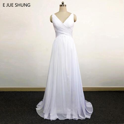 E JUE SHUNG Summer Chiffon Dresses