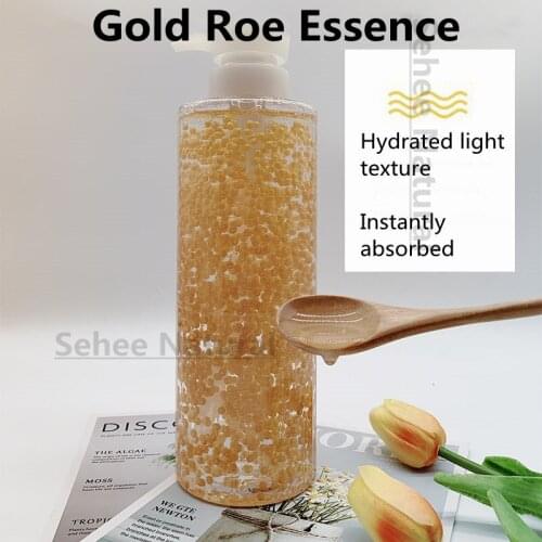 1000ml Gold Roe Essence Moisturizing Brightening Compact Repair Anti Wrinkle Cosmetics Skin Care Luxury Care Essence