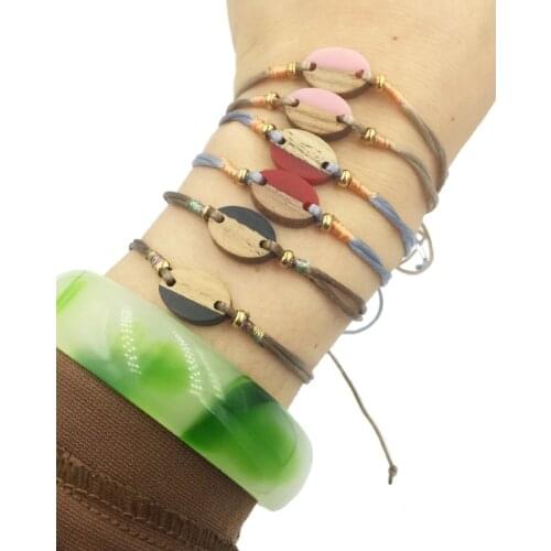 Деревянные браслеты HANJING China At AliExpress