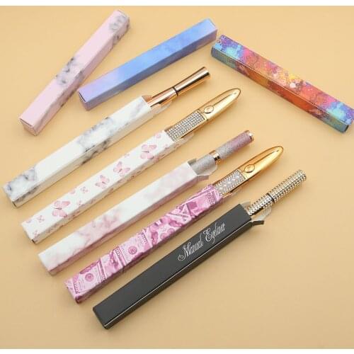 Lash Glue Pen Self-adhesive Eyeliner with Paper Box Packaging Pink Money Black Case Waterproof Long Lasting Eyelashes Tools