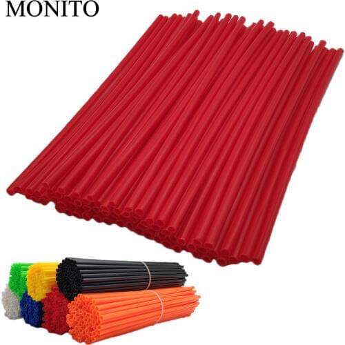 Motorcycle Wheel Rim Spoke Protector Dirt Bike Rims Skins Covers Skins For Honda CRF 150 CRF150R CR125 CR250 CR 80 85 125 250 R