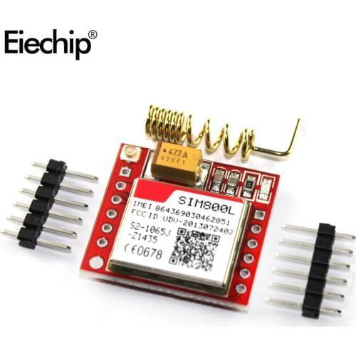 SIM800L GPRS GSM lighting Control Module Micro SIM Card Core Quad-band TTL Serial Port Antenna Wireless WIFI Board For Arduino