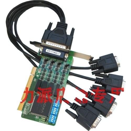 New Original Spot Photo For MOXA CP-114UL-I RS-232/422/485 4 Serial Port Card Photoelectric Isolation