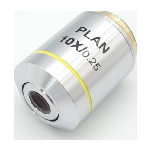 10X/0.25mm Biological Microscope Infinite Plan Achromatic Objective Lens Suitable For Olympus CX Microscope