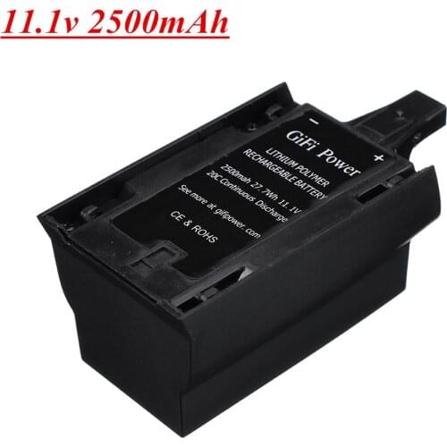 Original Battery 11.1V 2500mAh 20C 27.7Wh For Parrot Bebop Drone 3.0 11.1v Lipo Battery Drone Backup 11.1v Rechargeable Battery