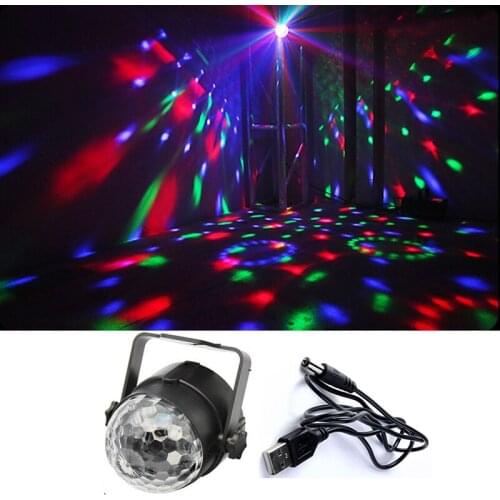 Show Time Led Disco Light Stage Lights DJ Disco Ball Sound Activated Laser Projector Effect Lamp Light Music Christmas Party