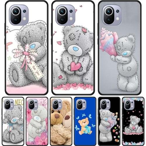 TPU Silicone Case Funda For Xiaomi Mi Poco X3 NFC M3 10S 11 10T 9T Pro Note 10 Lite 9 Lite Back Cover Tatty Teddy Me To You