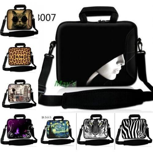 Laptop Bag Shoulder Messenger Case For 10" 13" 14" 15.6" 17" Inch Laptop Shockproof Computer Notebook Bag