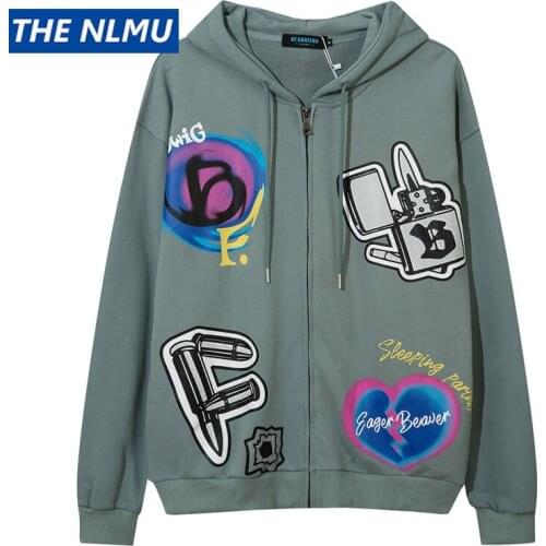 THE NLMU Men's Zip Hoodies