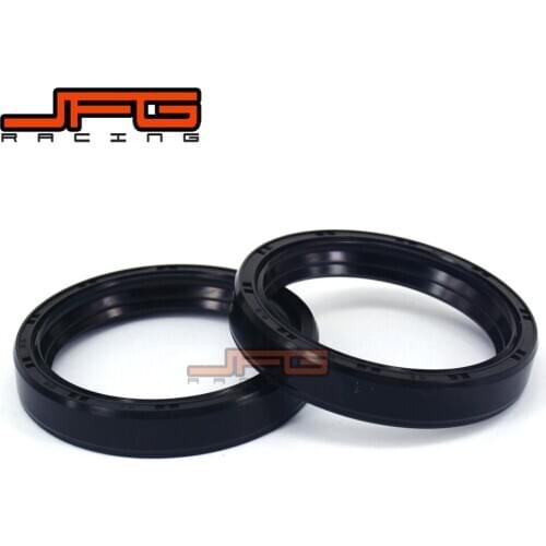 1 pair Motorcycle Parts Front Fork Damper dust seal For RM125 RM250 RM465 RM500 SP600 DR650SE GSX1100G Motorbike Shock Absorber