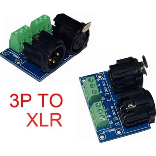 1 pcslots) XLR3-3P DMX512 Relays connector