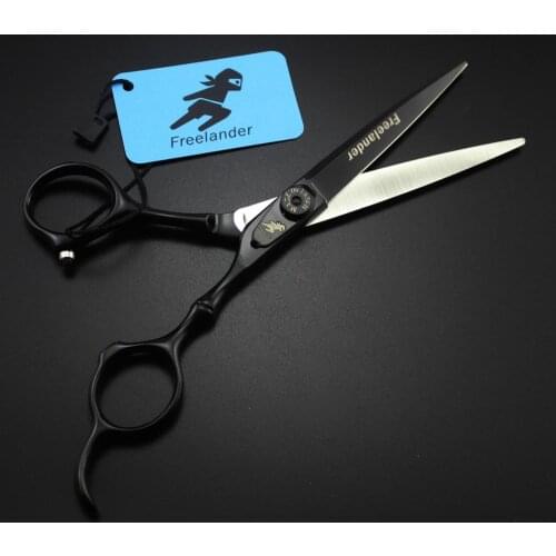 6 inch black Professional Salon Hair Cutting Scissors bamboo handle Hairdressing Barber Hair Thinning Shears Hair Styling Tools