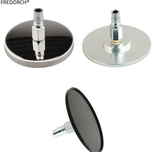 Fredorch Aluminum alloy Suction Cup Adapter for Sex Machine with Quick Air Connector,3.86" Diameter Large Suction Cup Fitting