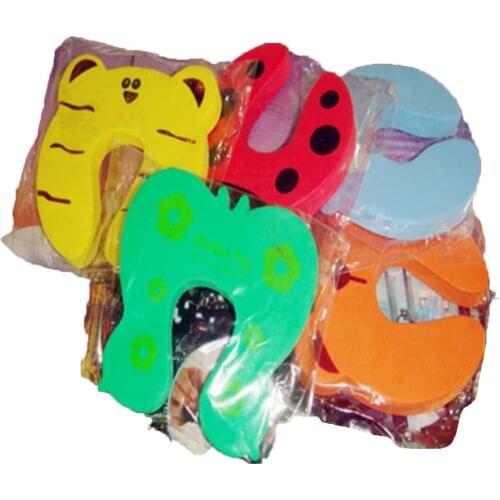 Baby door plug bar baby anti-collision anti-collision clip children cartoon door carmen stitch anti-clamphand supplies