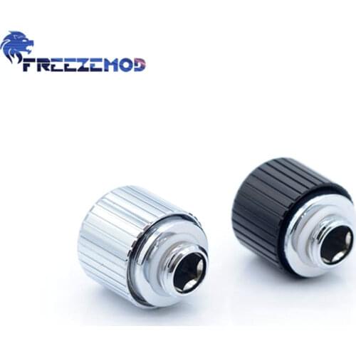 FREEZEMOD 12-14mm Adjustable Anti-off Hard Tube Fitting Acrylic PETG 12mm14mm Copper for Water Cooler System Modding BFTKN-C14