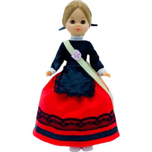 Sintra doll collection 40 cm regional dress Palentina Palencia made in Spain by Folk craftsmanship. Similar Nancy