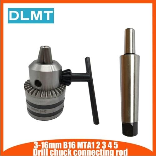 Morse taper shank MTA1 key drill chuck B16 B18 1-13MM 3-16MM