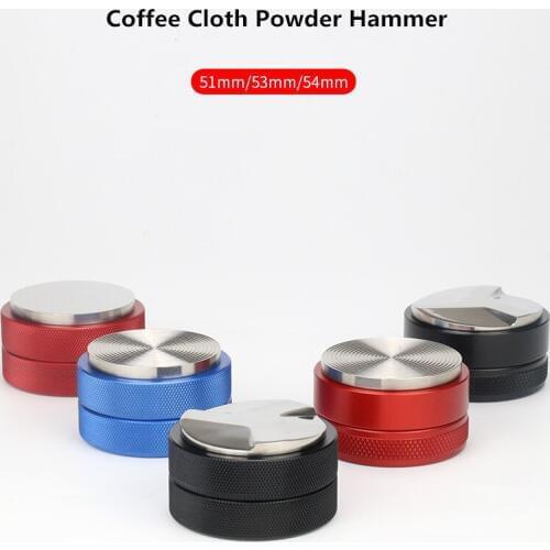 Hot Selling Stainless Steel Espresso Cloth Powder Hammer Coffee Distribution Tool