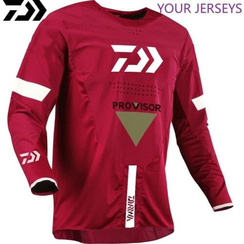2022 New Summer Daiwa Fishing Clothes Long Sleeve Shirt Jersey Men Clothing Anti-UV Quick-Dry Breathable Pesca DAIWA Pesca Dawa