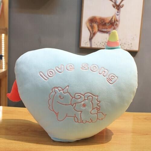 Animal love pillow figure by the office pillow nap pillow coral cashmere blanket three in one air conditioning blanket