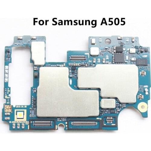 Full Working Unlocked For Samsung Galaxy A50 A505 SM-A505F Motherboard Logic Mother Circuit Board Plate