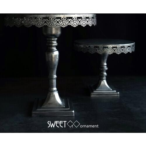 Silver cake stand for 10/12inch fondant cake decorating tools wedding backing accessories bakeware Kitchen suppliers