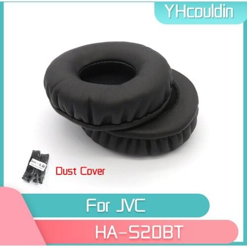 YHcouldin Earpads For JVC HA-S20BT HA S20BT Headphone Accessaries Replacement Wrinkled Leather