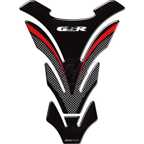 3D Carbon-look Motorcycle Tank Pad Protector Decal Stickers Case for Suzuki GSR250 GSR250S GSR250F GSR400 GSR600 GSR750 GSR Tank