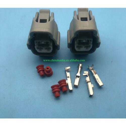 7283-7040-10 4 pin 2.2mm female Oxygen sensor plug electric wiring harness cable connector