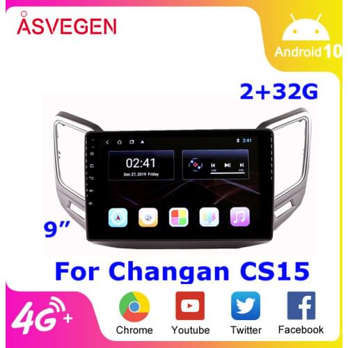 9 Inch Car Multimedia Video Player For Changan CS15 With Wifi Bluetooth Navigation GPS Auto Stereo Radio Player