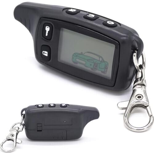 Auto Car Security System Anti-theft Silent Alarm 2-way Remote Control TW9010 Auto parts
