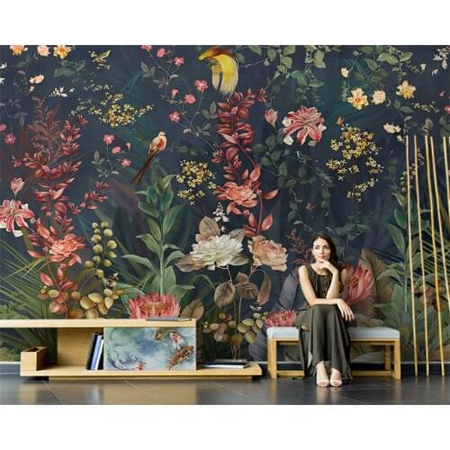 Beibehang Customized modern fawn girl beautiful childrens room TV background bedroom wallpaper papel de parede wall paper