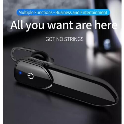 Bluetooth Headphones Long standby Business Wireless Earphones Mini Handsfree call Earbuds With Mic Headset Single ear Earpiece