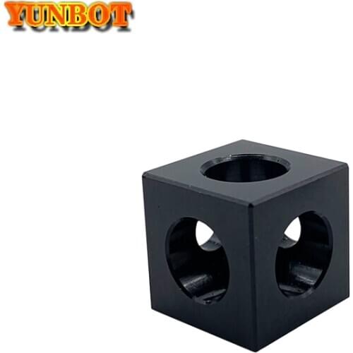3D Printer parts openbuilds 2020 Aluminum Block Cube prism connector wheel regulator cube corner V-slot three way corner bracket