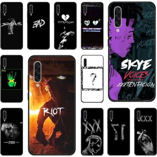 XXXTENTACION RAP Phone Cases For Samsung galaxy S note 7 8 9 10 20 fe edge A 6 10 20 30 50 51 70 lite plus Soft Silicone Funda